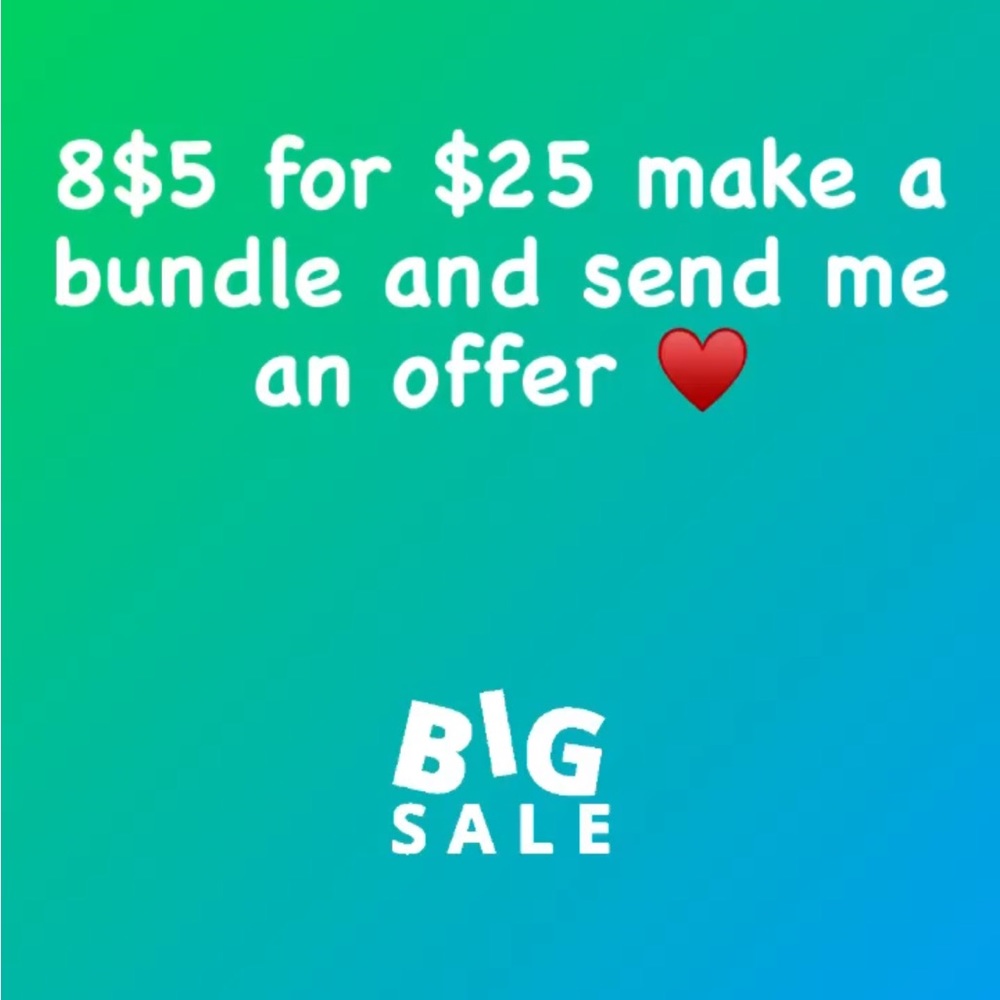 Bundle 8 $5 items